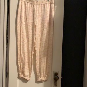 Club Monaco silk joggers